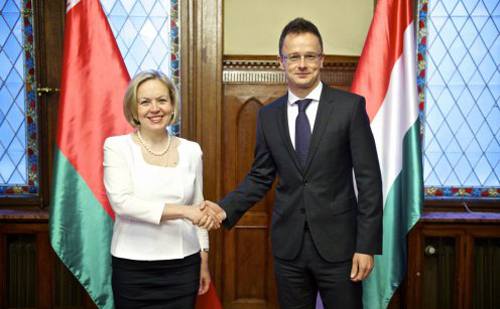 Szijjártó Péter a fehérorosz-magyar kereskedelmi kapcsolatokról tárgyalt